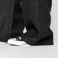 Wide Wild West  - Black Lightweight Denim - Black