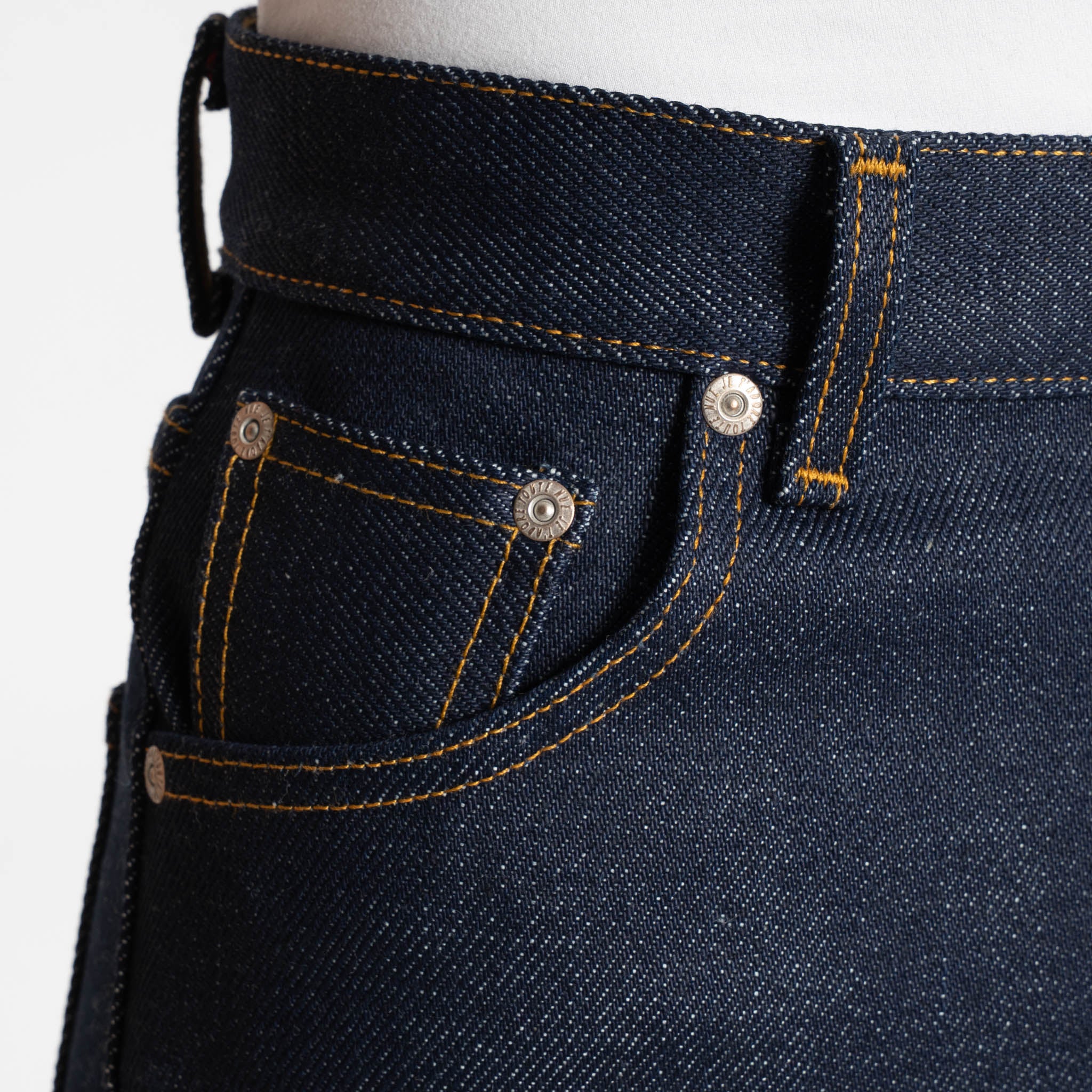 True Girl - Elephant 14 - Dirty Elephant Selvedge by Naked & Famous Denim