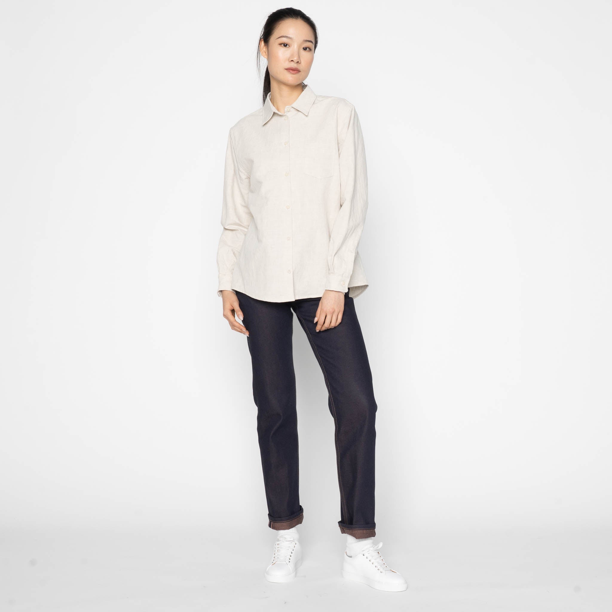 Super Girl - Chocolate Milk Selvedge by Naked & Famous Denim