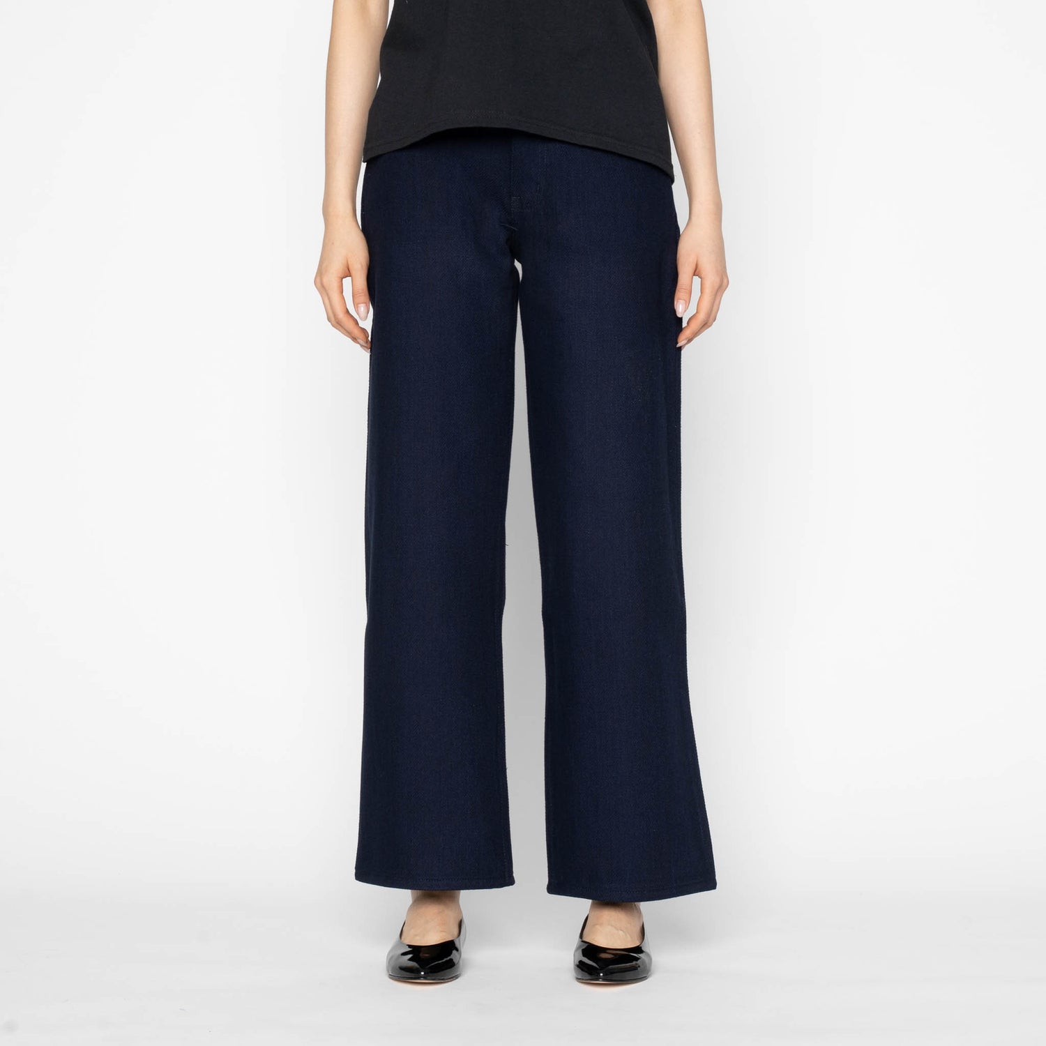 Maudie - Maekake Dobby - Indigo by Naked & Famous Denim
