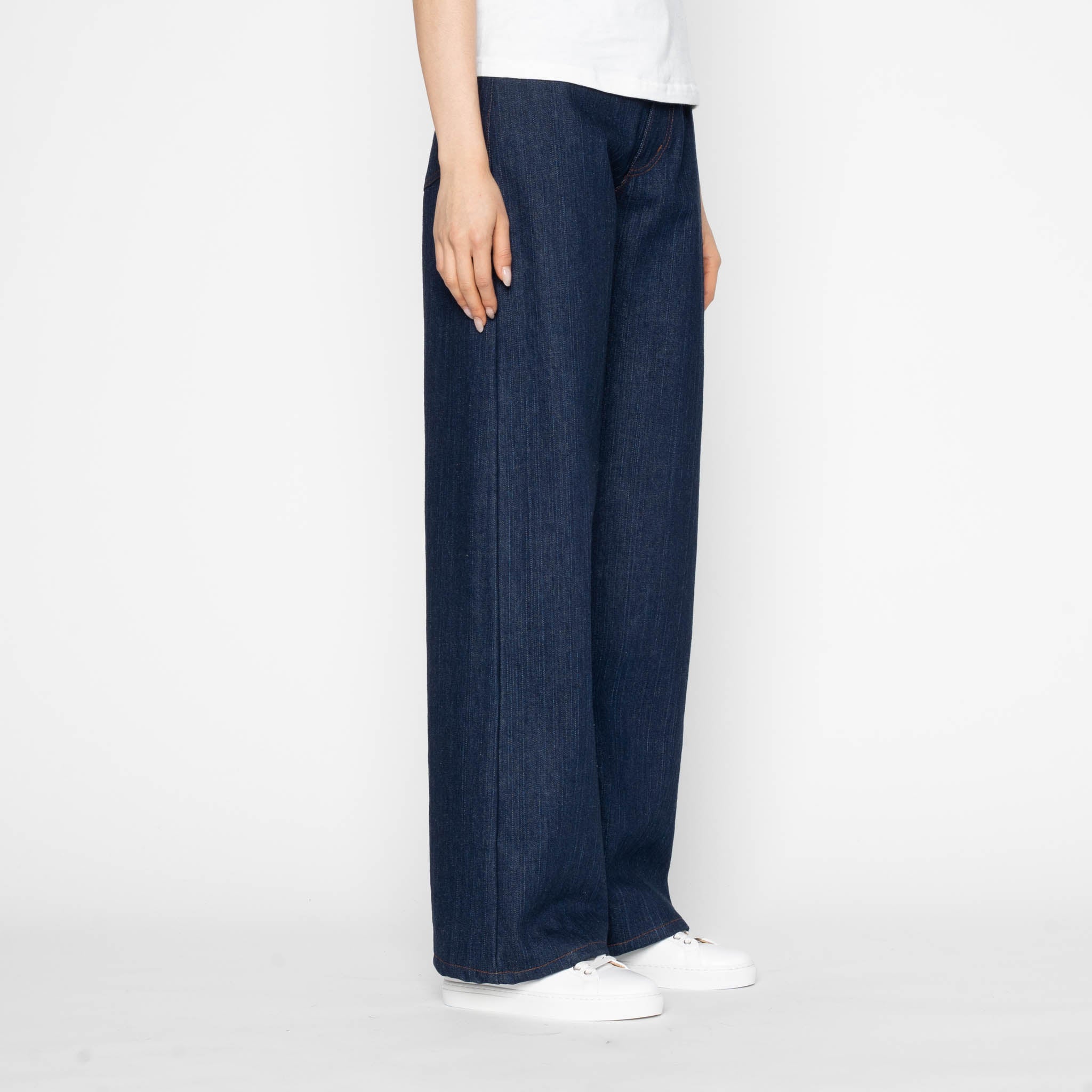 Wide Wild West - Vertical Slub Denim by Naked & Famous Denim