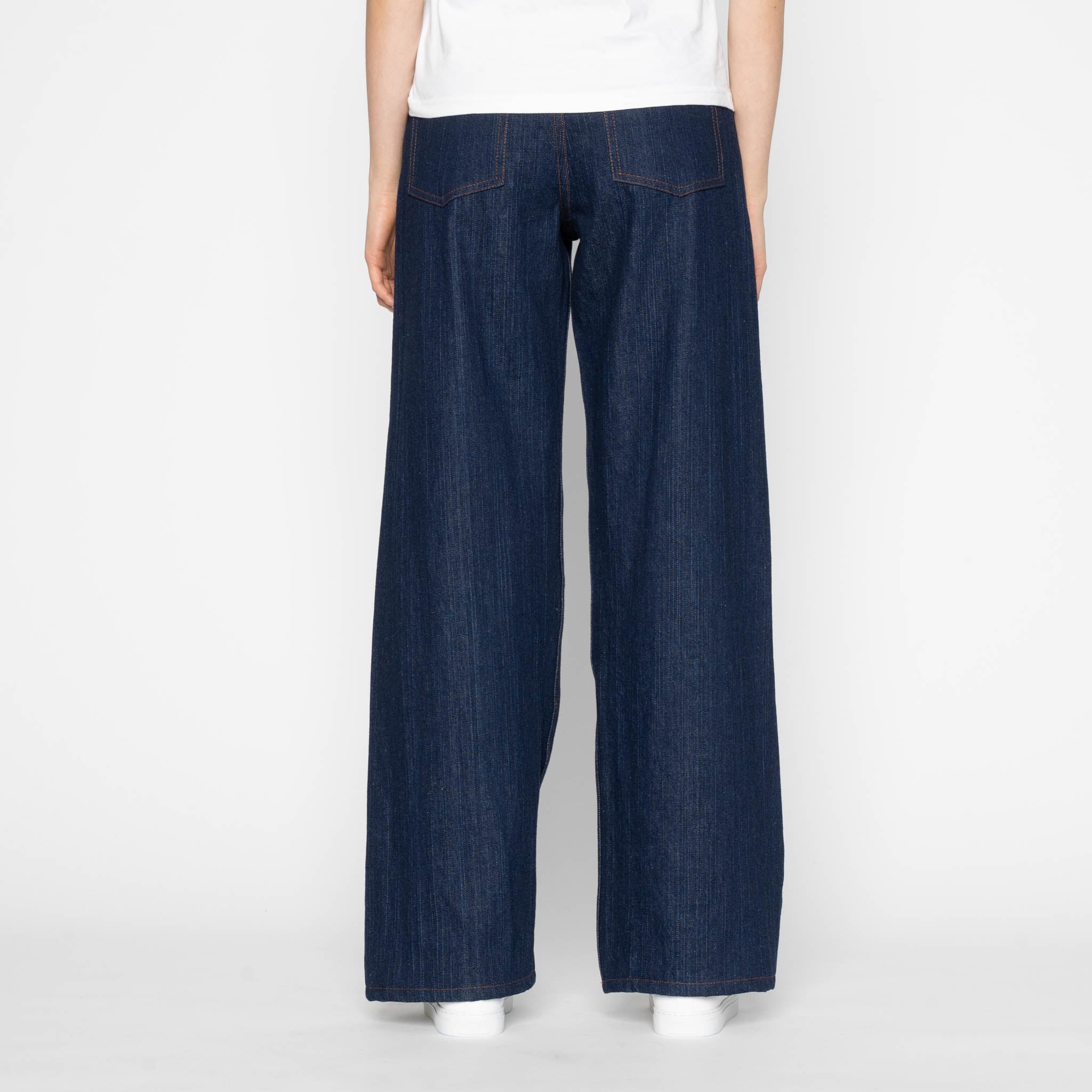 Wide Wild West - Vertical Slub Denim by Naked & Famous Denim