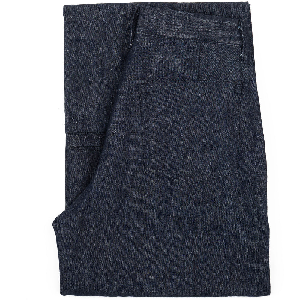 Maudie - Linen Blend Denim by Naked & Famous Denim