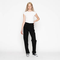 True Girl - Solid Black Selvedge Washed