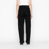 True Girl - Solid Black Selvedge Washed