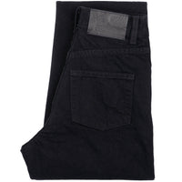 Super Girl - Solid Black Selvedge Washed - Black