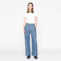 Maudie - Antique Blue Denim Stretch - Antique Blue