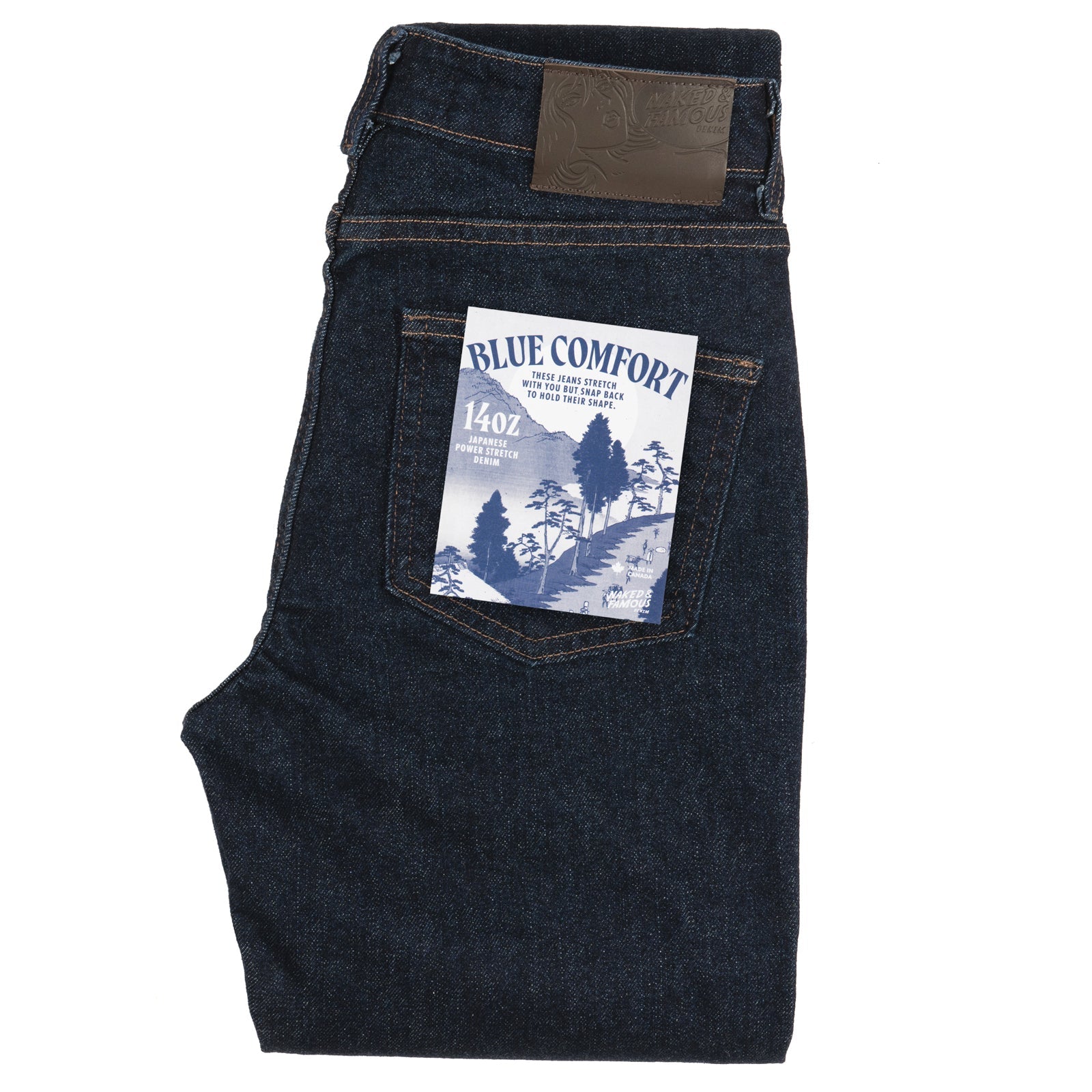 High Skinny - Blue Comfort by Naked & Famous Denim