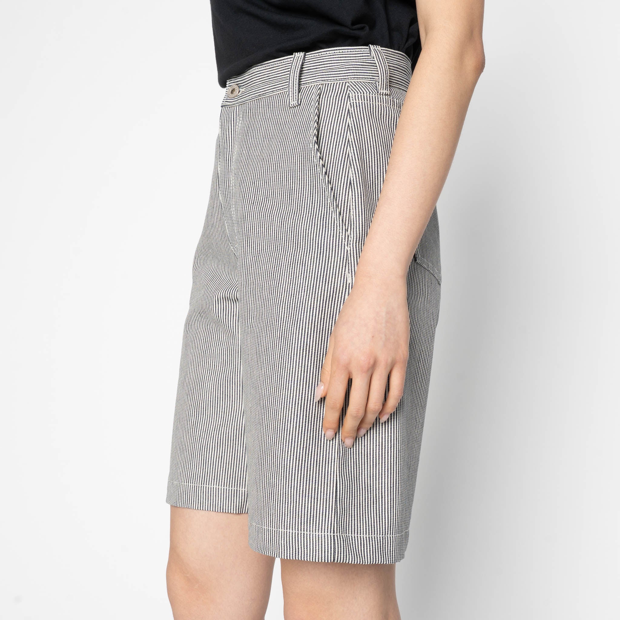 Andie Shorts - Organic Hickory by Naked & Famous Denim
