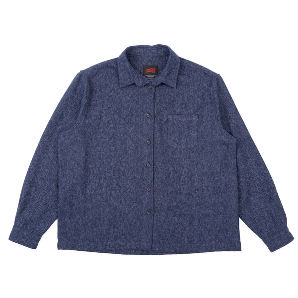 Judy - Herringbone Triple Twist - Indigo