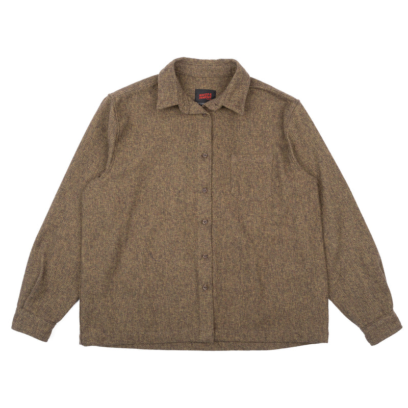 Judy Shirt - Herringbone Triple Twist - Forest