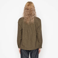 Judy Shirt - Herringbone Triple Twist - Forest