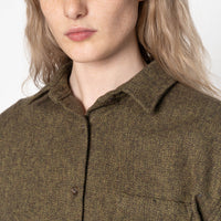 Judy Shirt - Herringbone Triple Twist - Forest