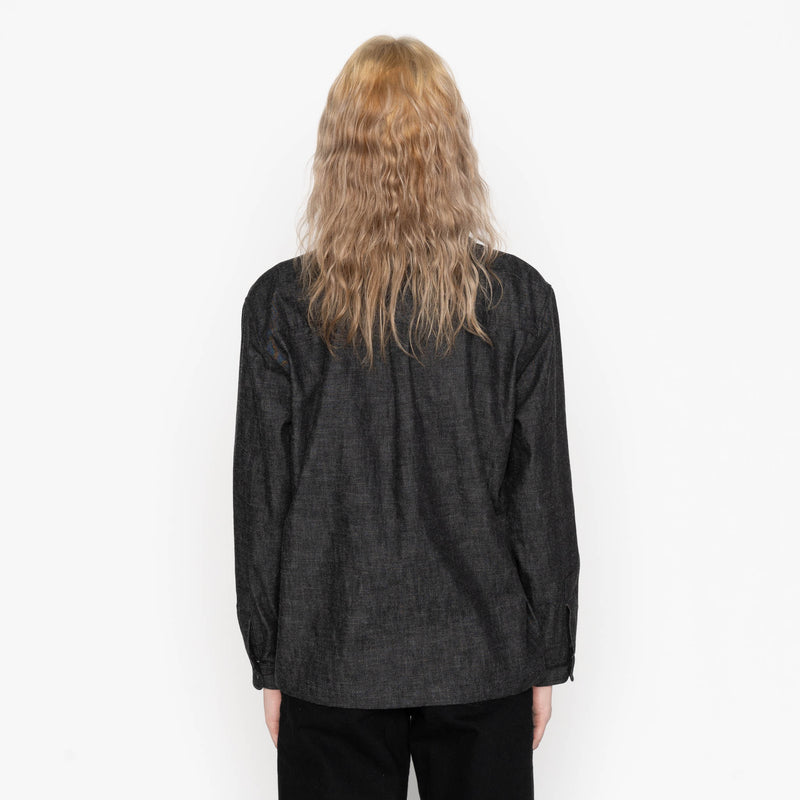 Judy  - Black Lightweight Denim - Black
