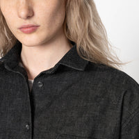 Judy  - Black Lightweight Denim - Black