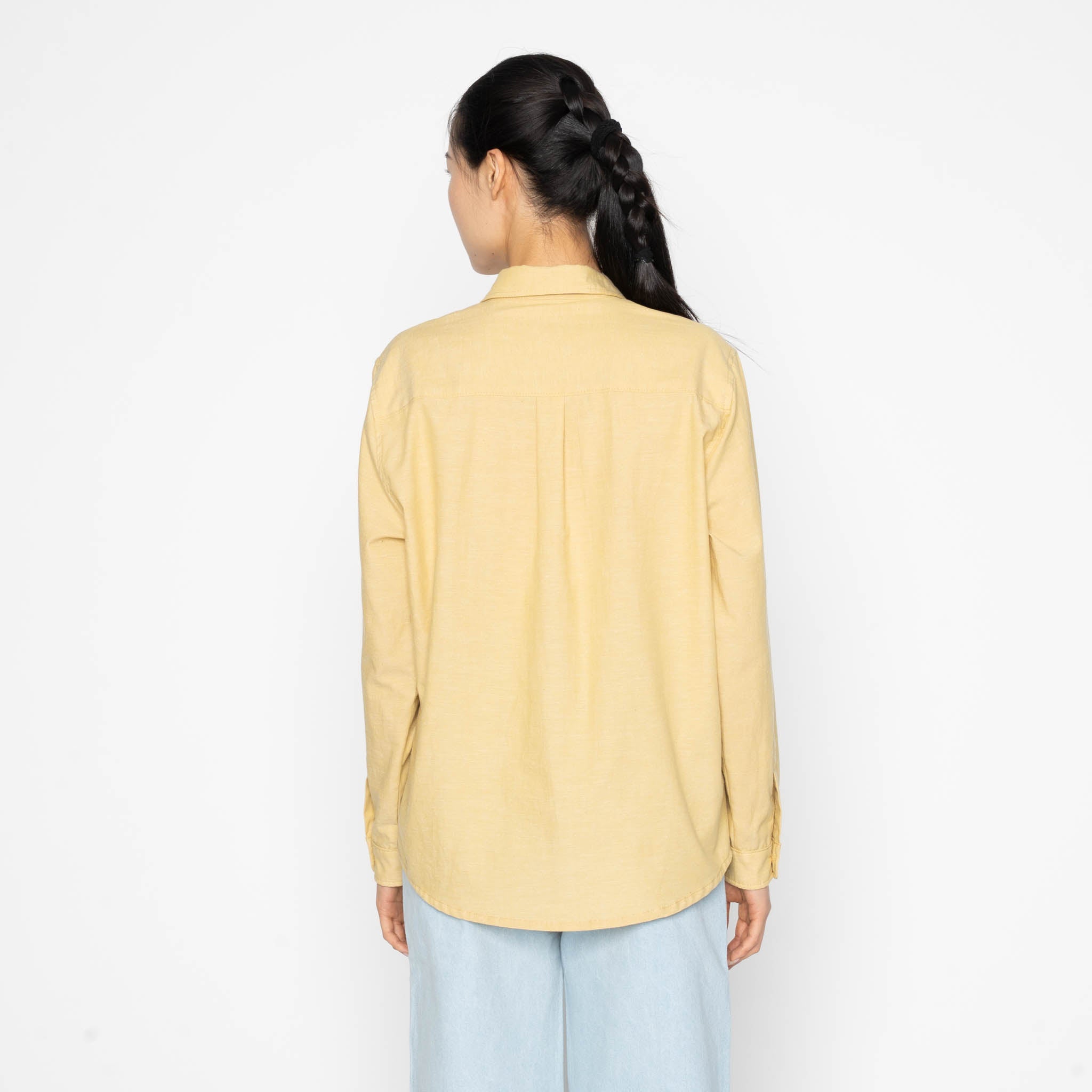 Judy Shirt - Selvedge Chambray - Yellow by Naked & Famous Denim