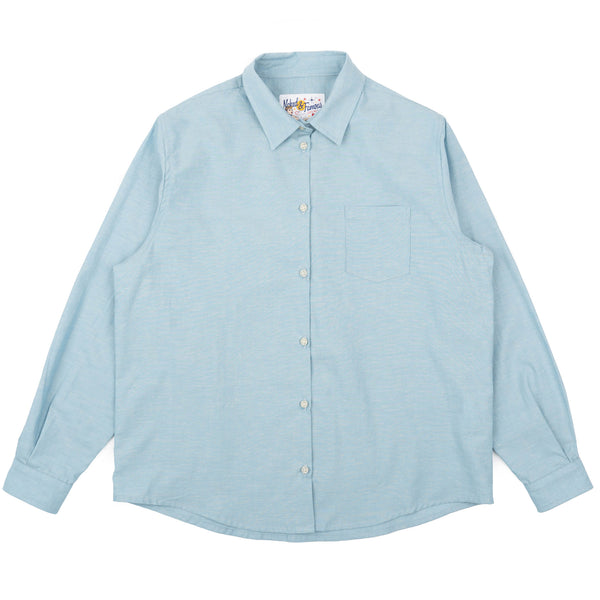 Judy Shirt - Selvedge Chambray - Pale Blue by Naked & Famous Denim