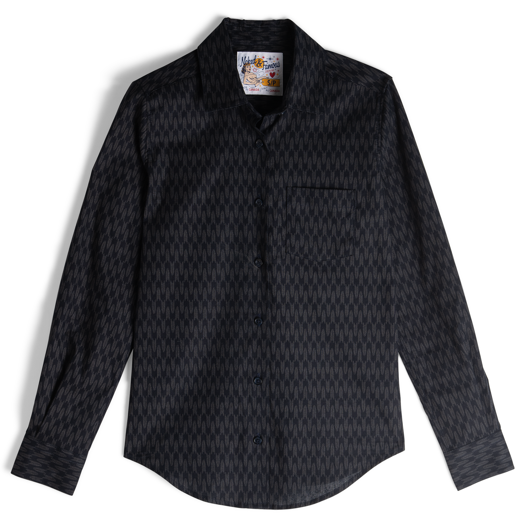 Country Shirt - Kimono Arrow by Naked & Famous Denim