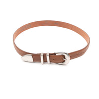 Jessie - Womens Buffalo Belt - Tan