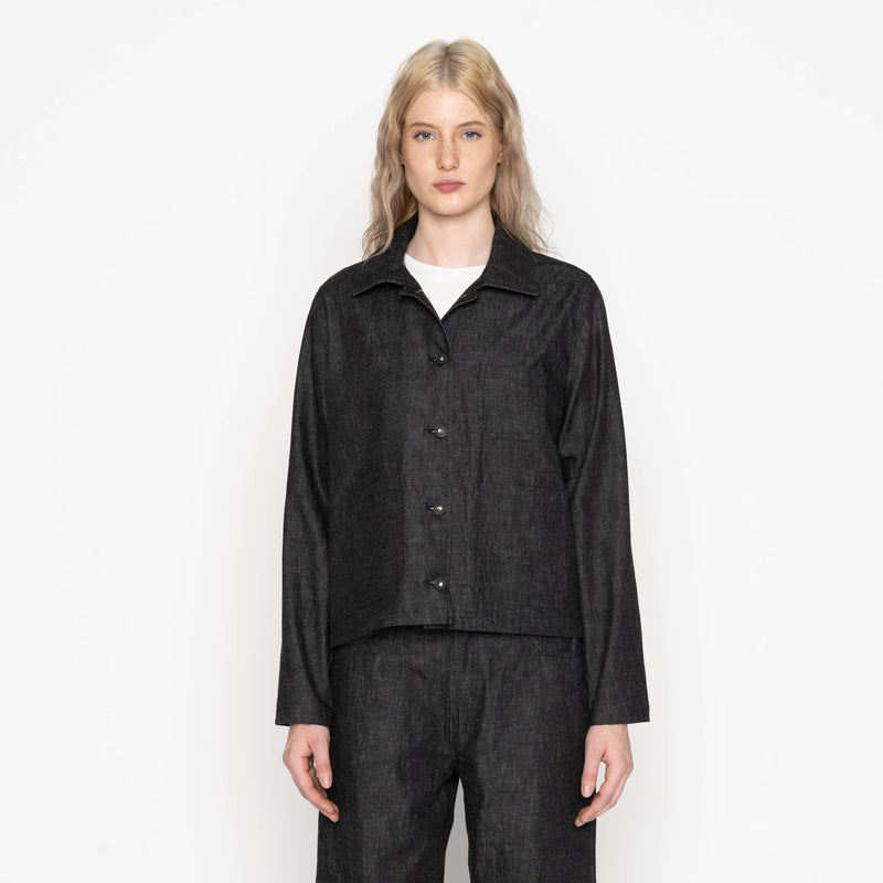Gracie - Black Lightweight Denim - Black