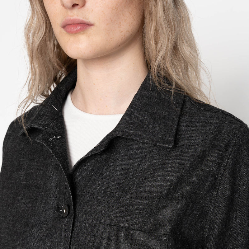 Gracie - Black Lightweight Denim - Black