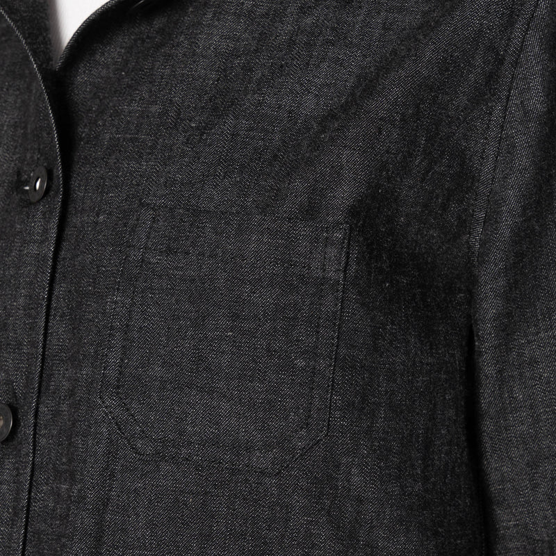 Gracie - Black Lightweight Denim - Black