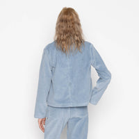 Gracie - Organic Faded Corduroy - Pale Indigo