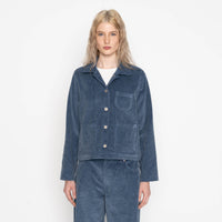 Gracie - Organic Faded Corduroy - Indigo