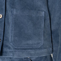 Gracie - Organic Faded Corduroy - Indigo