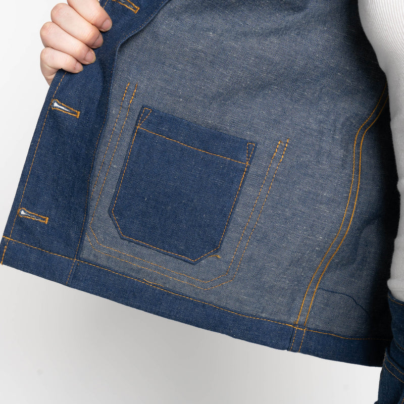 Gracie - 9.7oz. 2/1 Nep Denim - Mid Indigo
