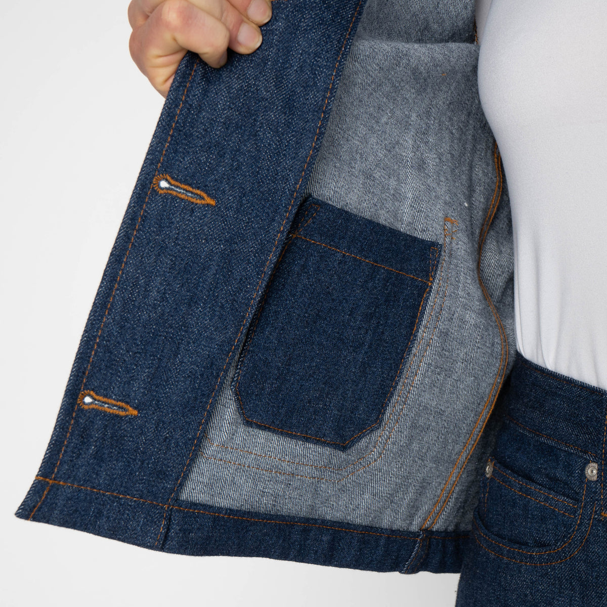 Gracie Jacket - Archive Blue