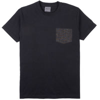 Pocket Tee - Black - Black Lightweight Denim - Black