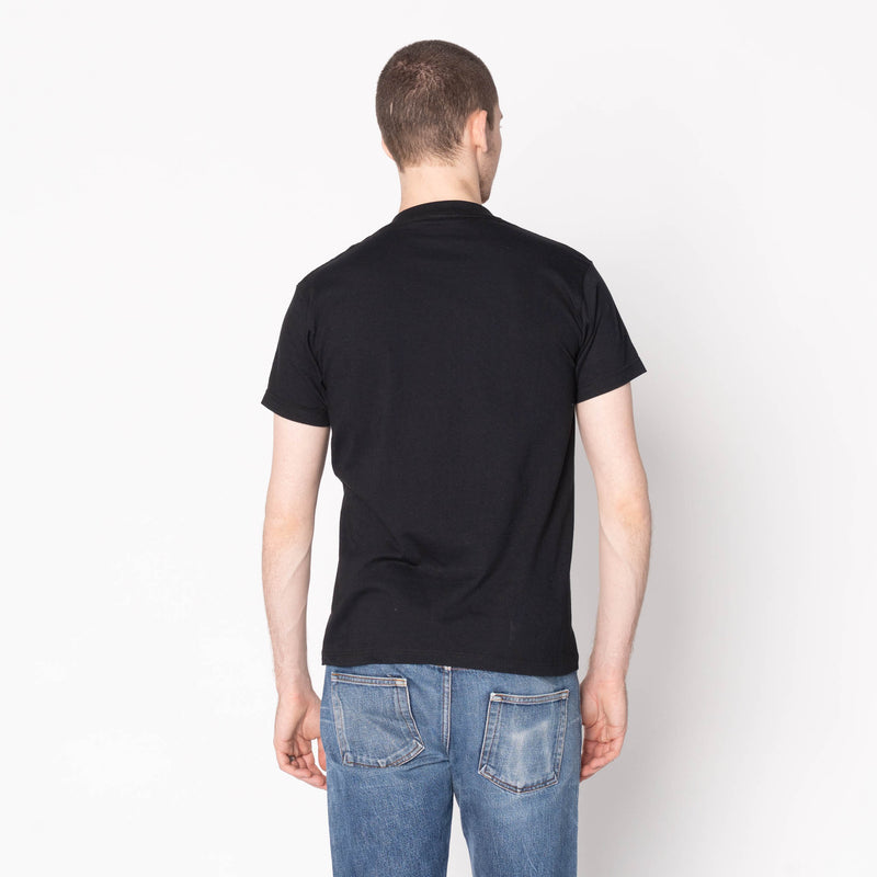 Pocket Tee - Black - Black Lightweight Denim - Black