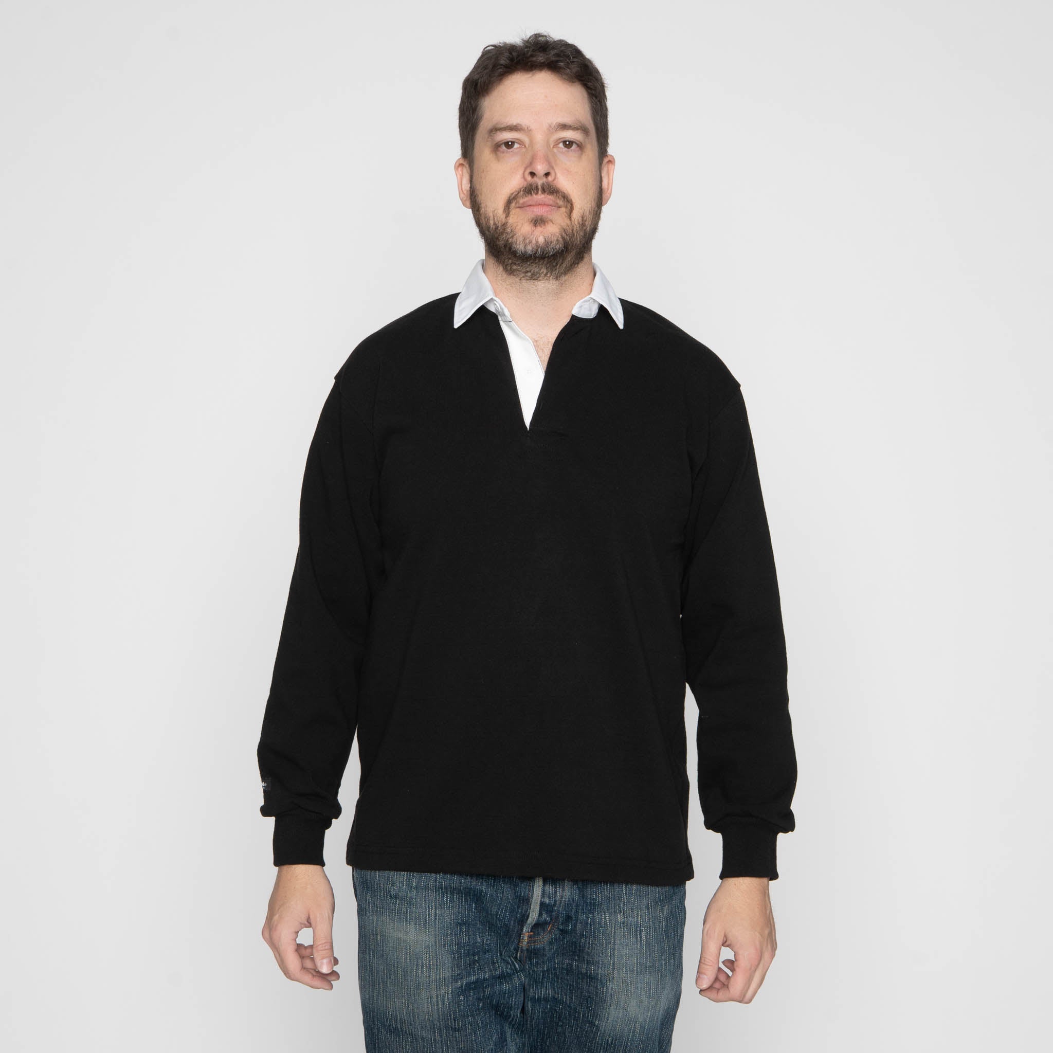 Classic Rugby Jersey - Black