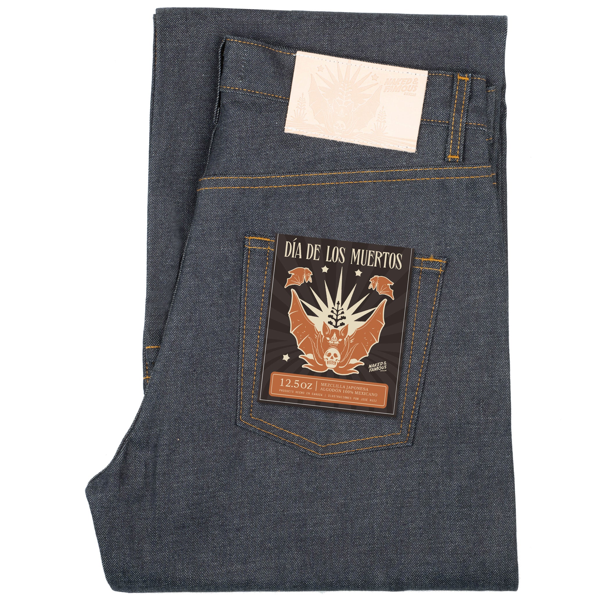 Strong Guy - Dia De Los Muertos Selvedge by Naked & Famous Denim