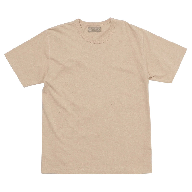 Crewneck T-shirt - Foxfibre® Tsuriami - Coyote 15