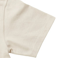 Crewneck T-shirt - Double Heavyweight- Ecru