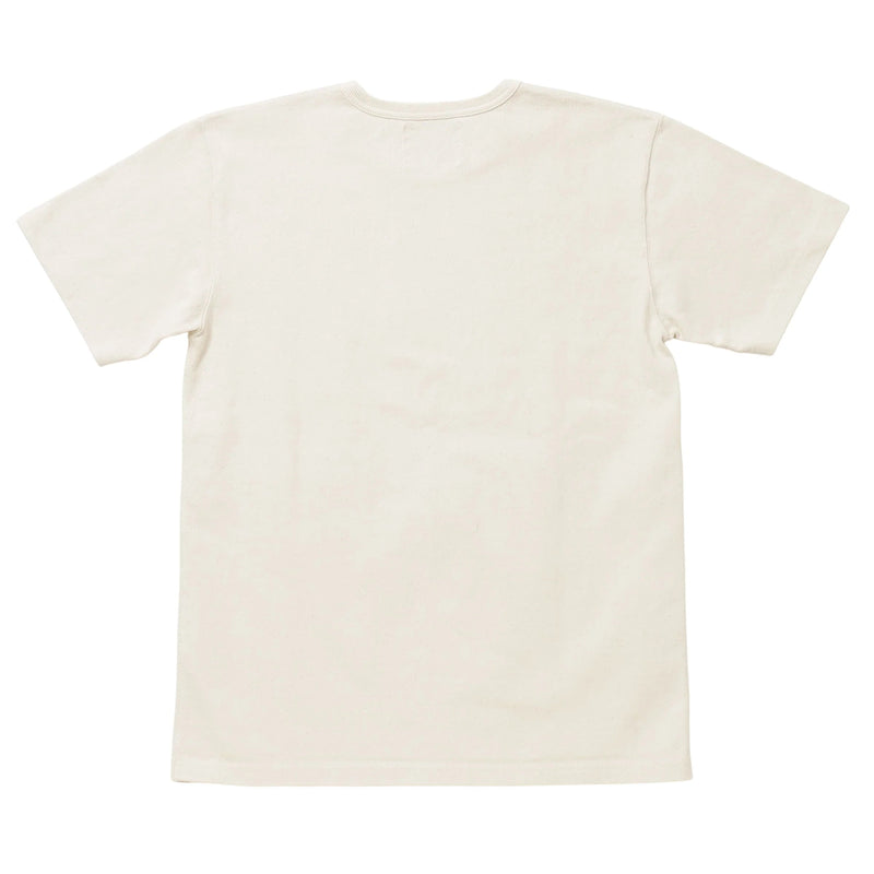 Crewneck T-shirt - Double Heavyweight- Ecru