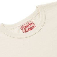 Crewneck T-shirt - ELS Recycled Cotton Slub - Ecru