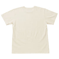 Crewneck T-shirt - ELS Recycled Cotton Slub - Ecru