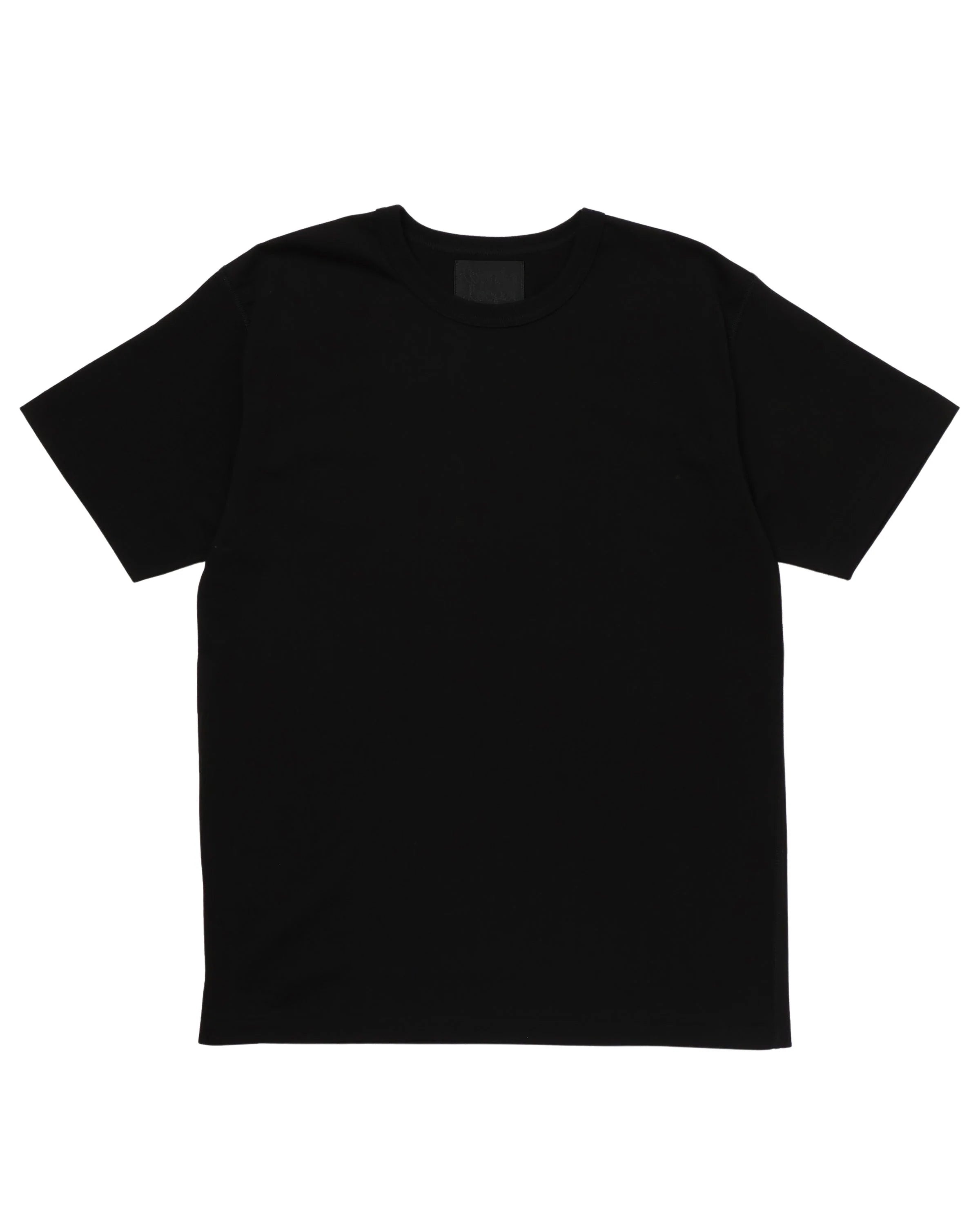 Crewneck T-shirt - Ultimate Pima Tsuriami - Black by Wonder Looper