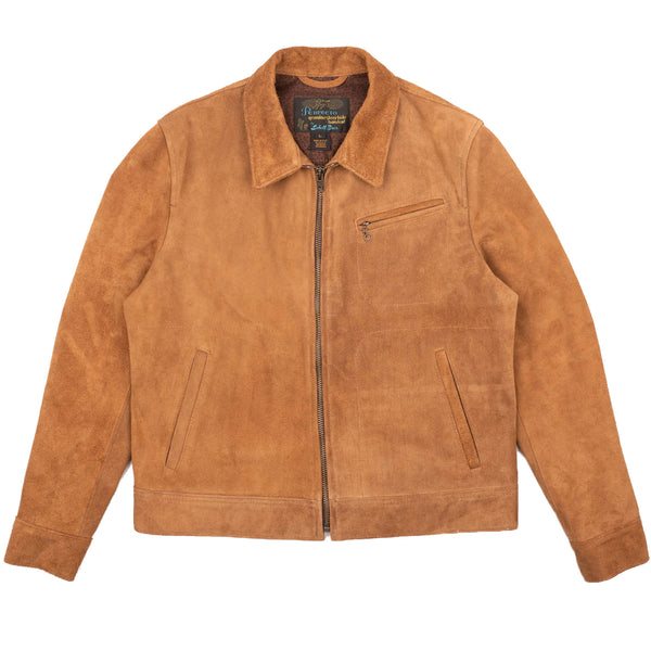 375 - Unlined Rough Out Cowhide Jacket