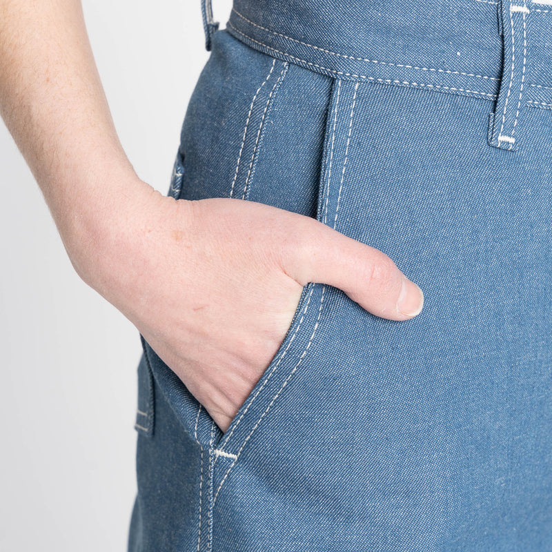 Maudie - Antique Blue Denim Stretch - Antique Blue