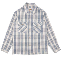 Work Shirt - Asagi Sashiko - White