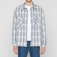 Work Shirt - Asagi Sashiko - White