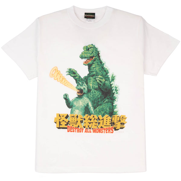 Godzilla & Minilla T-Shirt - White
