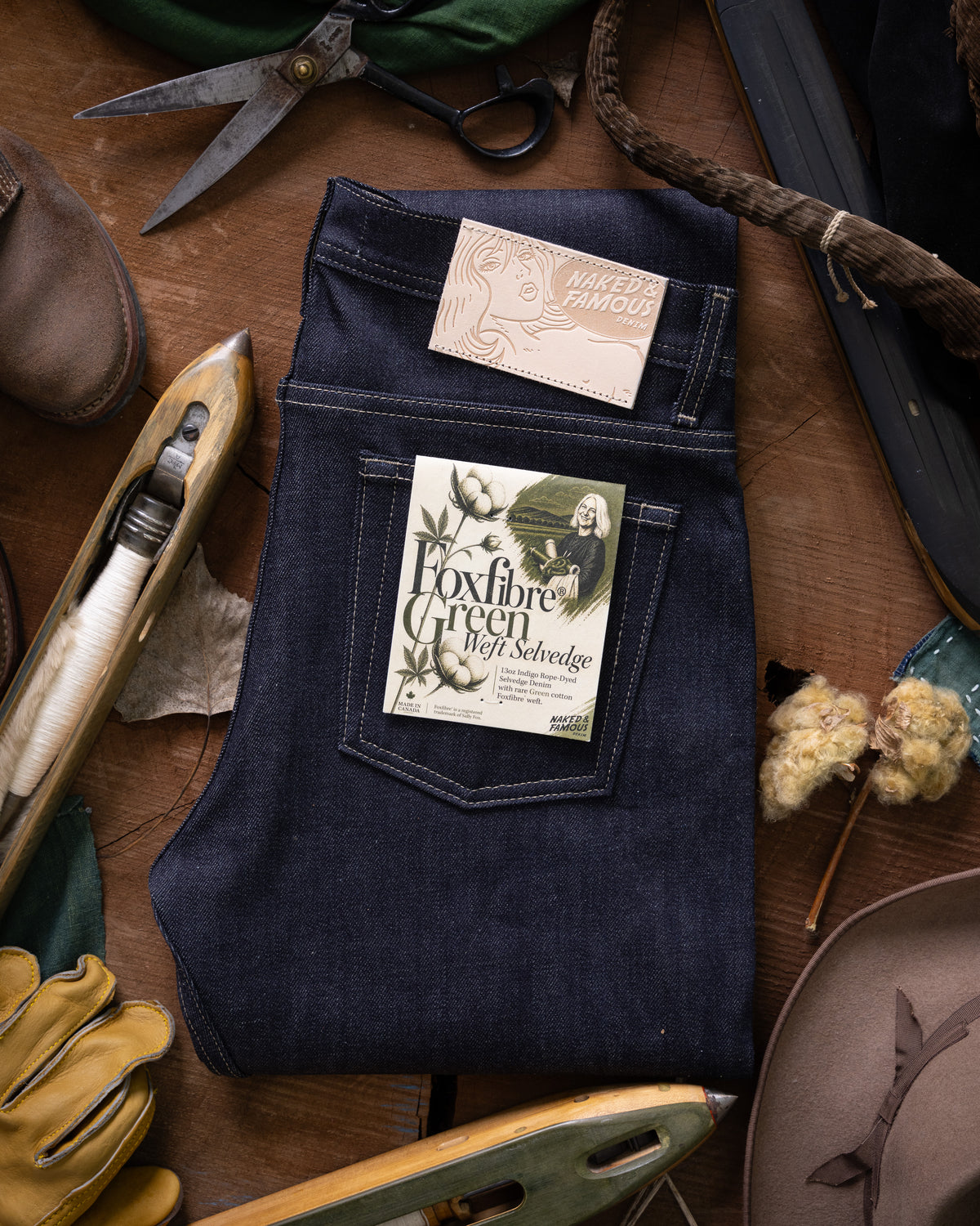 The FoxFibre® Green Beneath the Indigo