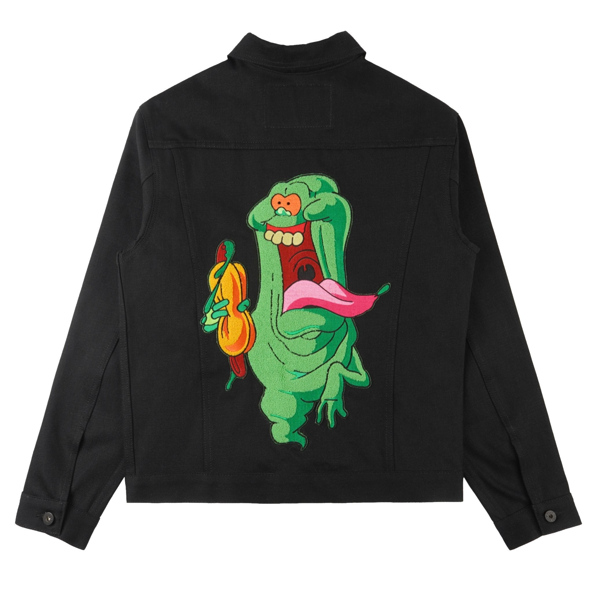 Denim Jacket - Ghostbusters Slimer Jacket by Naked & Famous Denim
