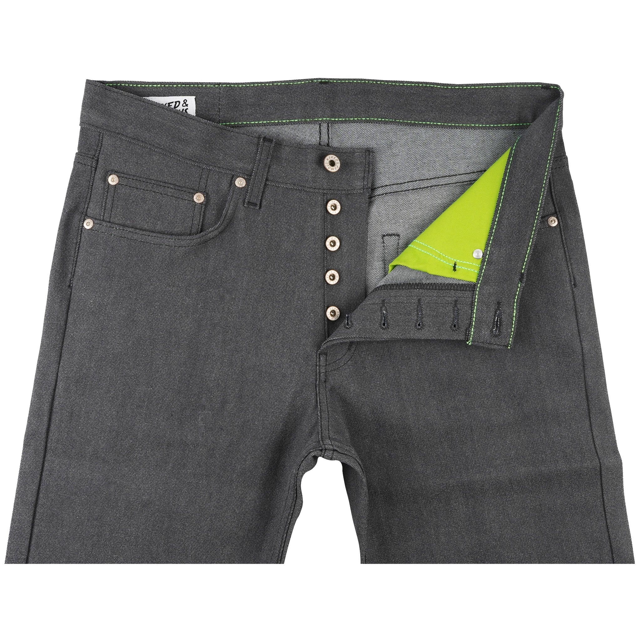 Easy Guy - Ghostbusters Slimer Glow In The Dark Selvedge by Naked & Famous Denim