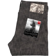 Super Guy - 1954 Godzilla Selvedge - Black by Naked & Famous Denim
